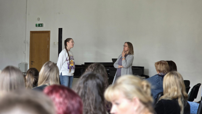 pedagogu profesionālās pilnveides seminārs "Balss dažādu dziedāšanas stilu ietvarā"
