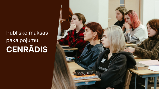 Publisko maksas pakalpojumu cenrādis