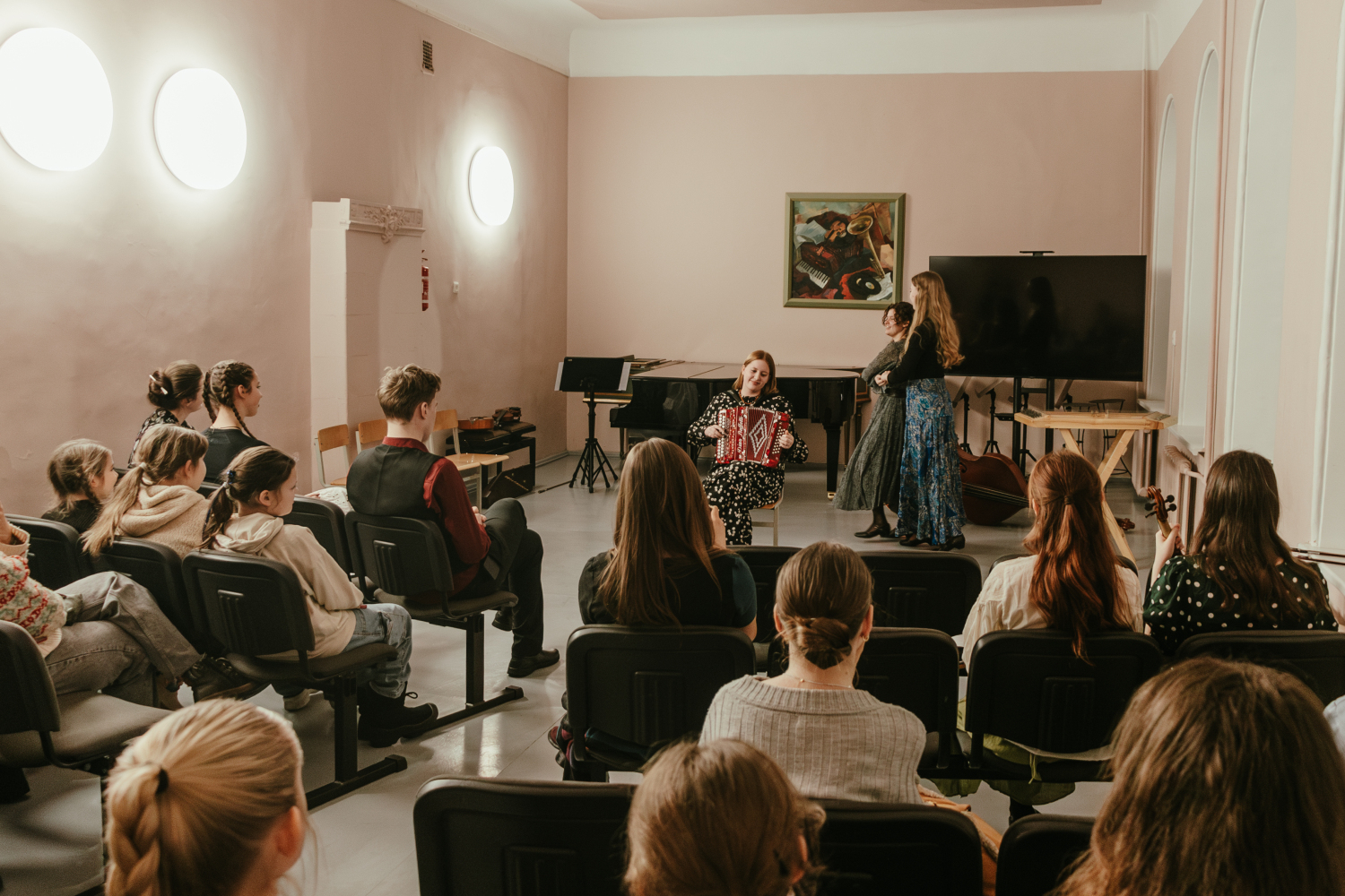 IP Mūzika (Tradicionālā mūzika) koncerts un Vakarēšana