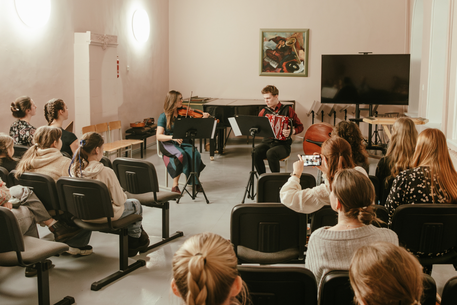 IP Mūzika (Tradicionālā mūzika) koncerts un Vakarēšana