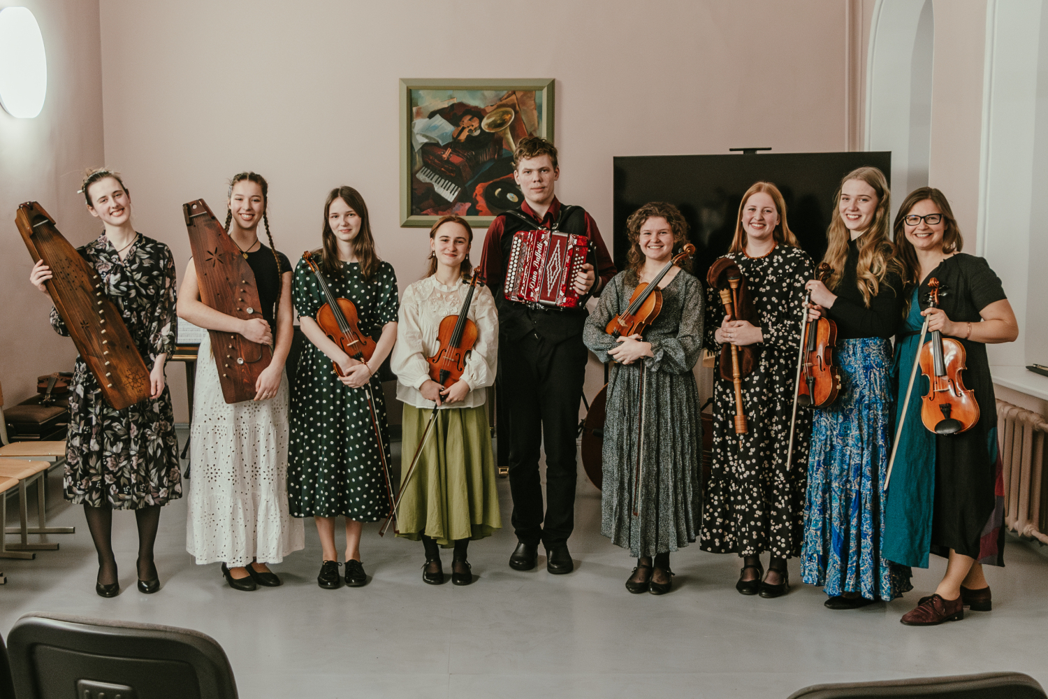 IP Mūzika (Tradicionālā mūzika) koncerts un Vakarēšana