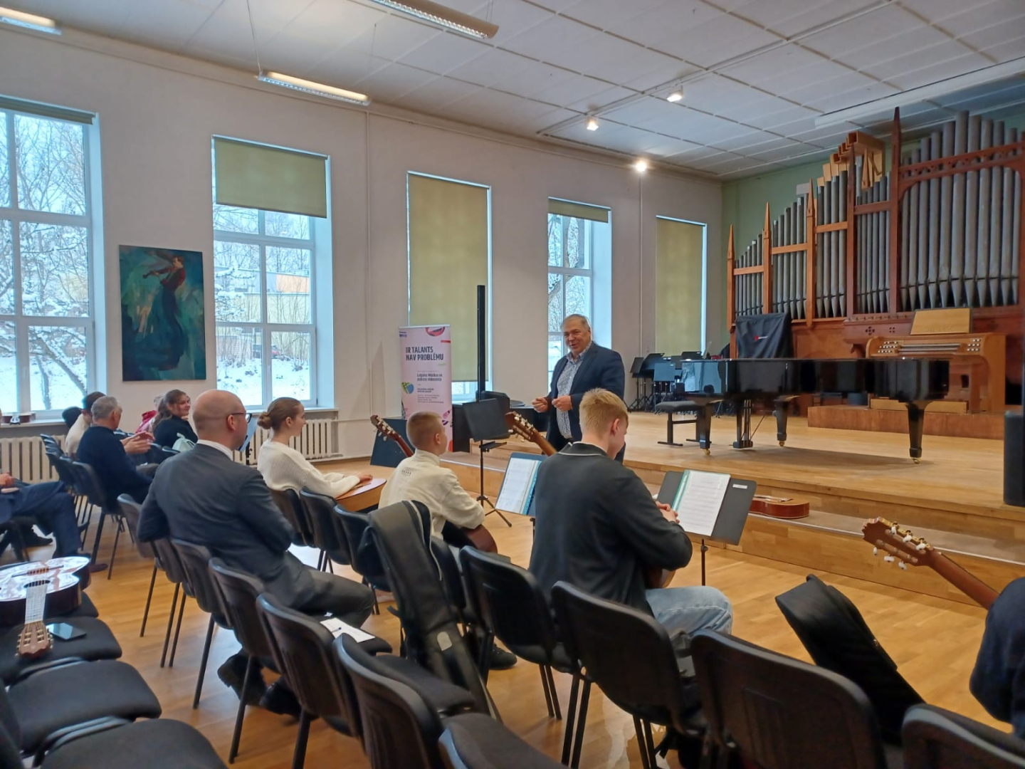Ģitārista Andra Grīnberga meistarklase un koncerts