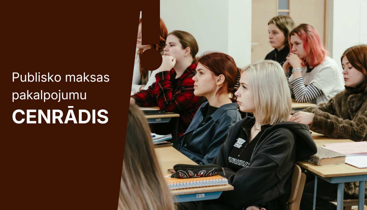 Publisko maksas pakalpojumu cenrādis