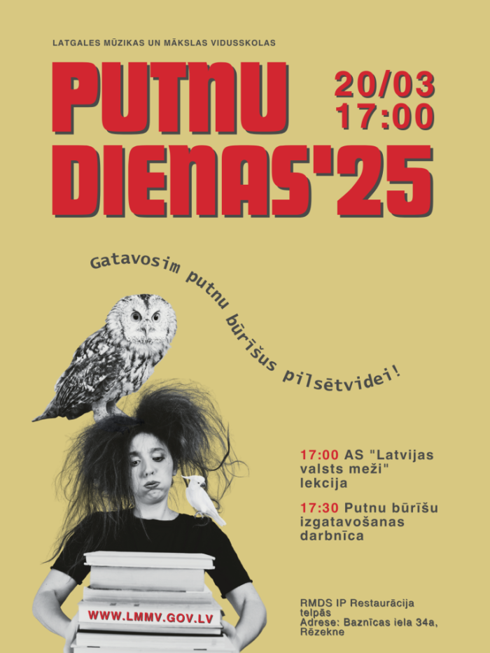 Putnu dienas 2025 afiša