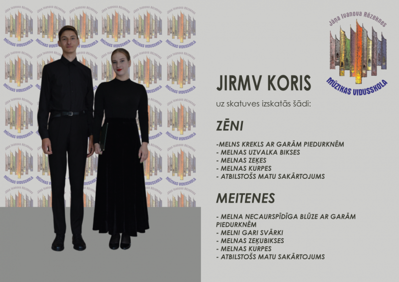 Kā uz skatuves izskatās JIRMS koris