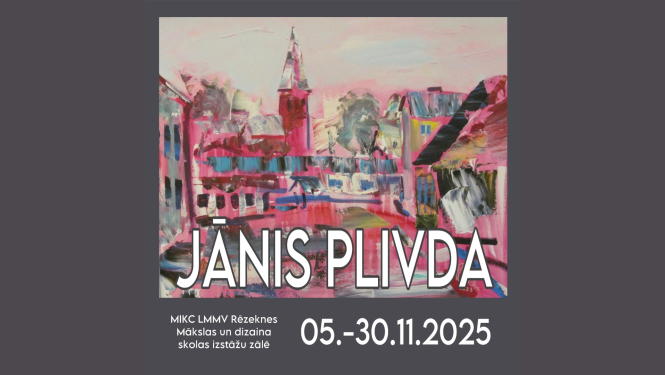 Jāņa Plivdas gleznu izstāde