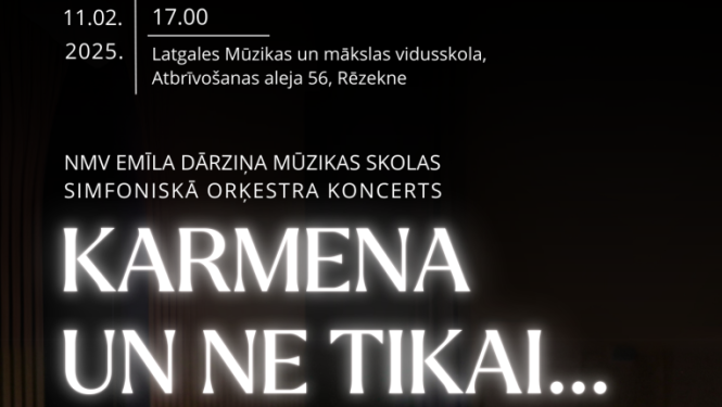 MIKC NMV EDMS Simfoniskā orķestra koncerts 11.02.2025.