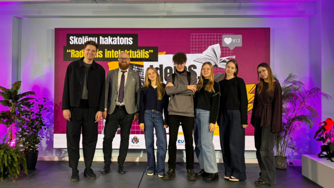 MIKC Latgales Mūzikas un mākslas komanda piedalījās Patentu valdes rīkotajā hakatonā “Radošais intelektuālis” 