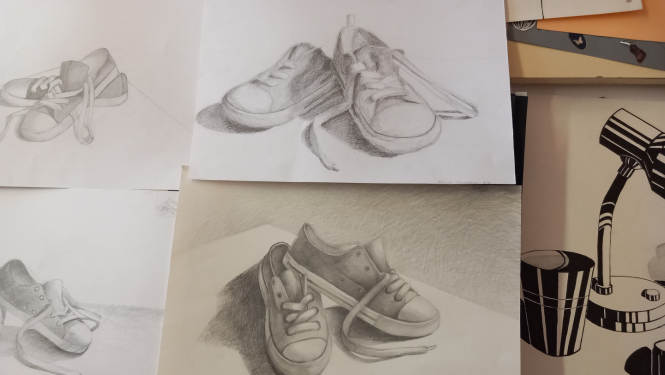 Bērnu mākslas skolas darbu skate