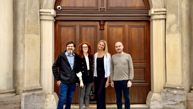 MIKC Latgales Mūzikas un mākslas vidusskolas pārstāvji viesojās Glazbena škola u Varaždinu (Varaždinas mūzikas skolā) Horvātijā