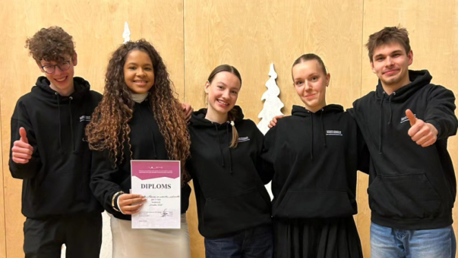 Skolas komanda “M&M”