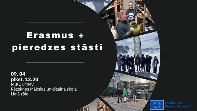 Erasmus + pieredzes stāsti