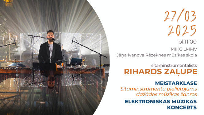 Rihards Zaļupe meistarklase