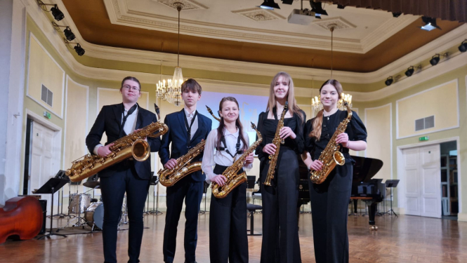 Latvijas mūzikas skolu un mūzikas vidusskolu akadēmiskās saksofonspēles audzēkņu konkurss XIV Starptautiskā Saksofonmūzikas festivāla SAXOPHONIA ietvaros