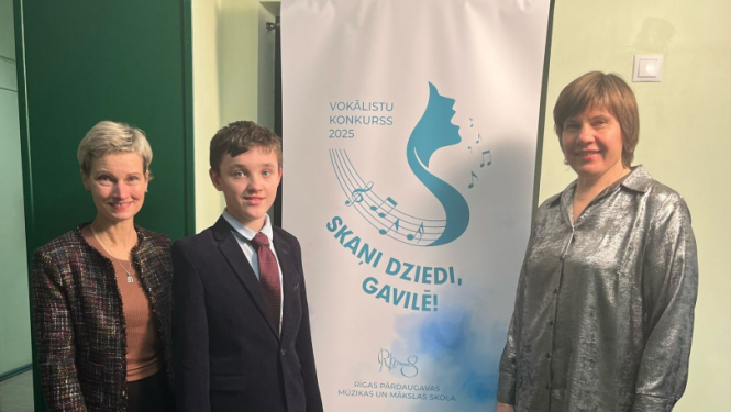 Latvijas jauno izpildītāju vokālā konkursā “Skaņi dziedi, gavilē!”