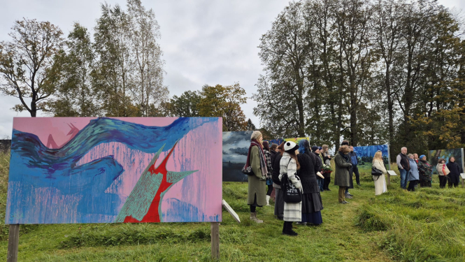 Purvīša muzejā noslēdzas plenērs "PAVASARIS"