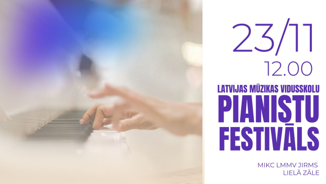Latvijas mūzikas vidusskolu pianistu festivāla titulattēls