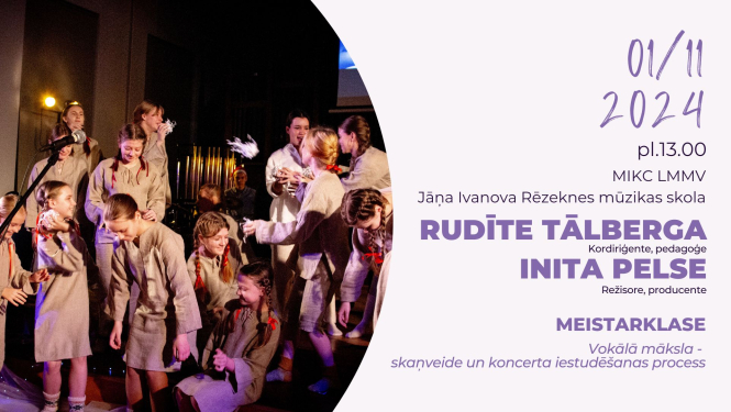 R.Tālberga un I.Pelse meistarklase