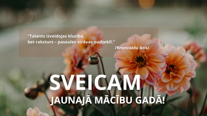 Zinību diena - sveiciens