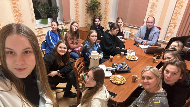 Pašpārvaldes tējas tase ar direktoru 28.11.2024.