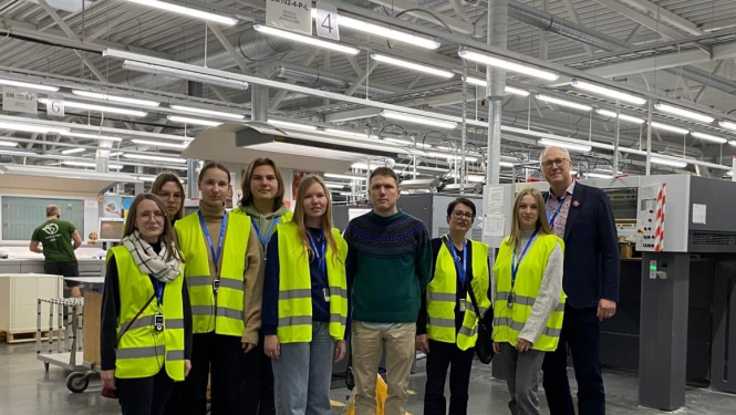 Ekskursija uz Jelgavas tipogrāfiju