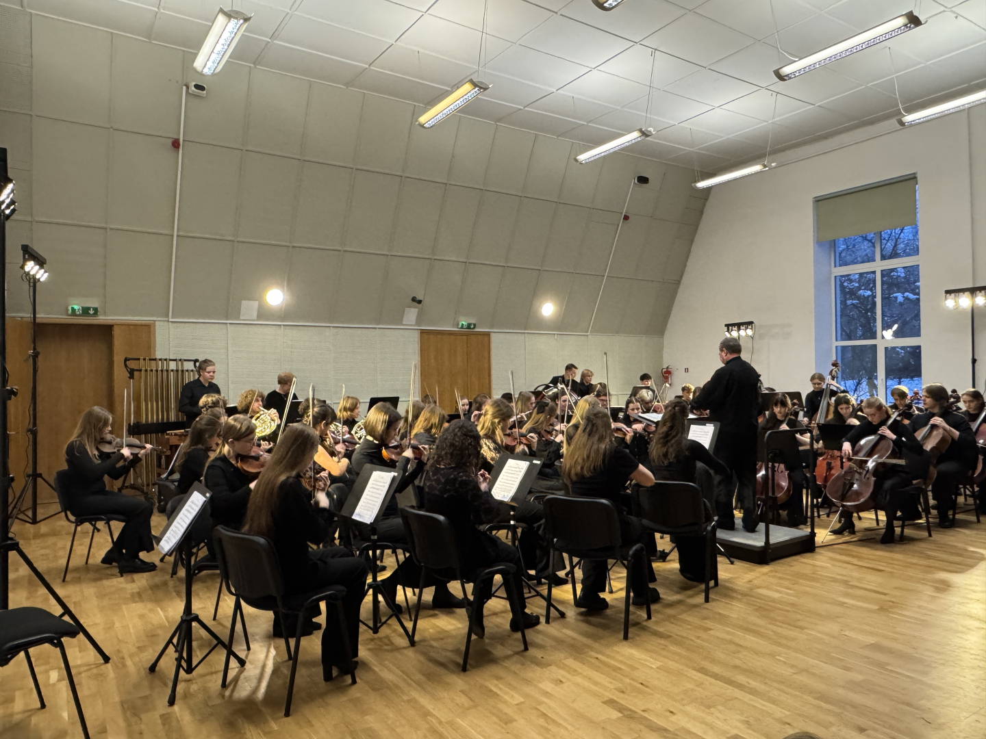 NMV EDMS simfoniskā orķestra koncerts Rēzeknē