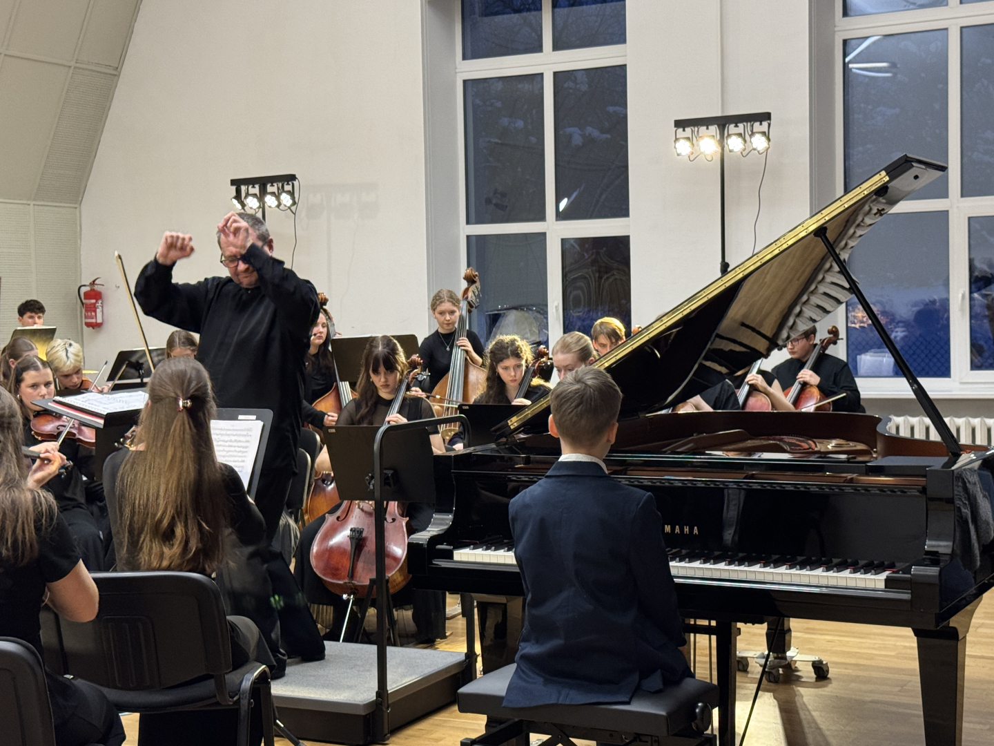 NMV EDMS simfoniskā orķestra koncerts Rēzeknē
