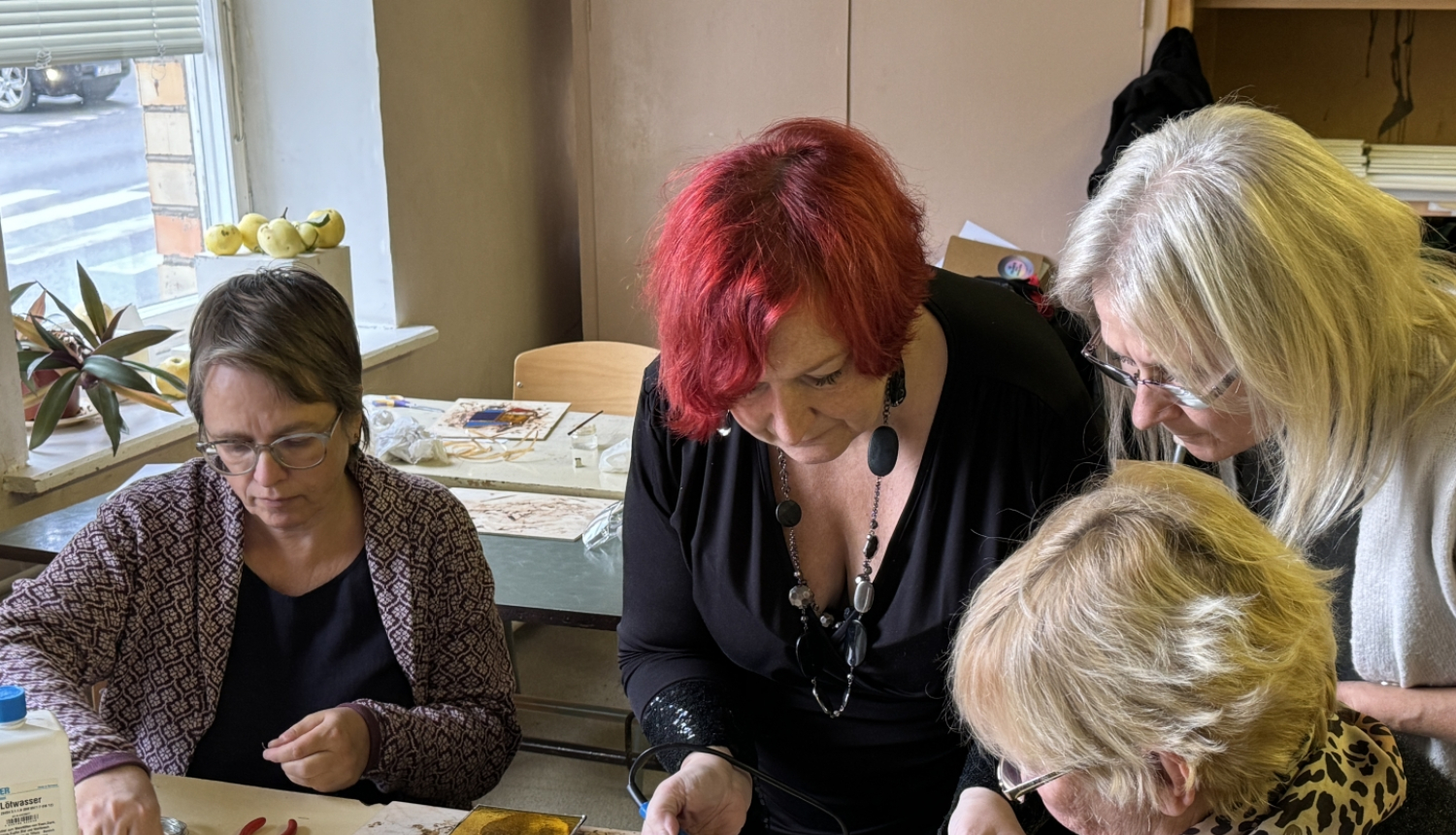 Tiffany vitrāžu darbnīca