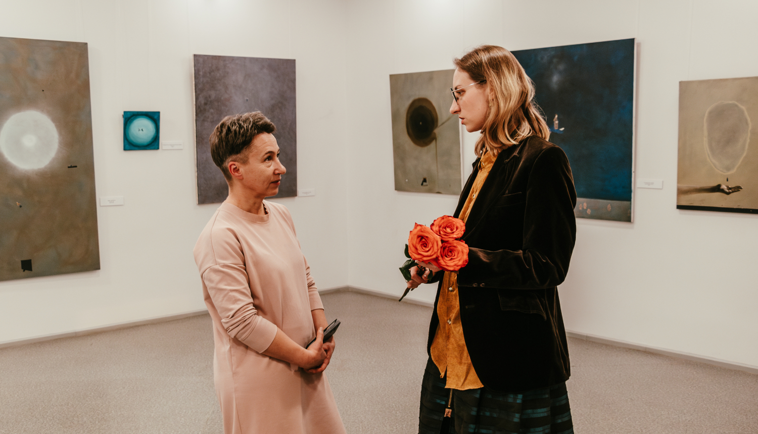 Dzintras Spradzenko izstādes atklāšana 10.01.2025.