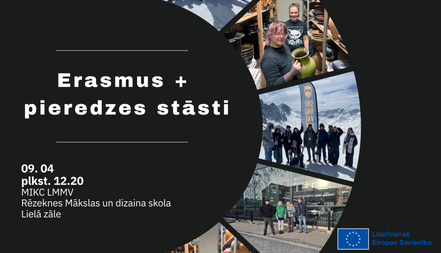 Erasmus + pieredzes stāsti