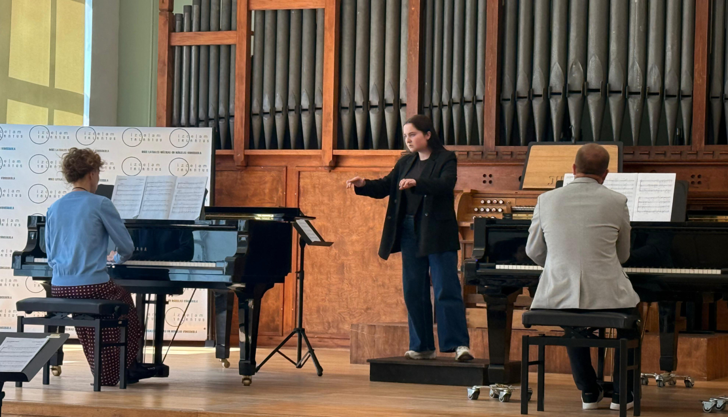 Meistarklases ar Jāni Ozolu