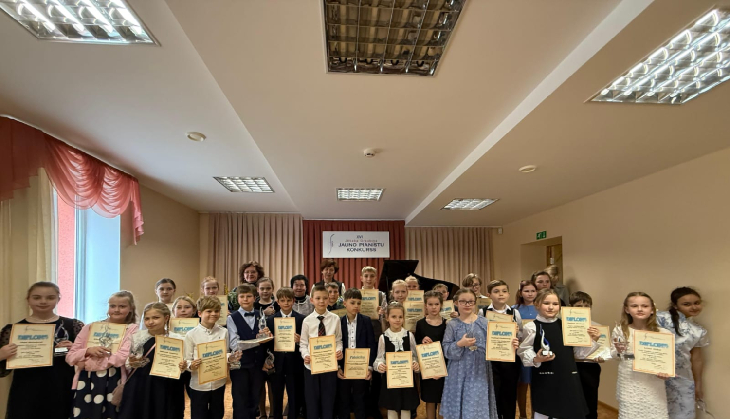 audzēkņi piedalījās XVI Jēkaba Graubiņa Jauno pianistu konkursā Līvānos