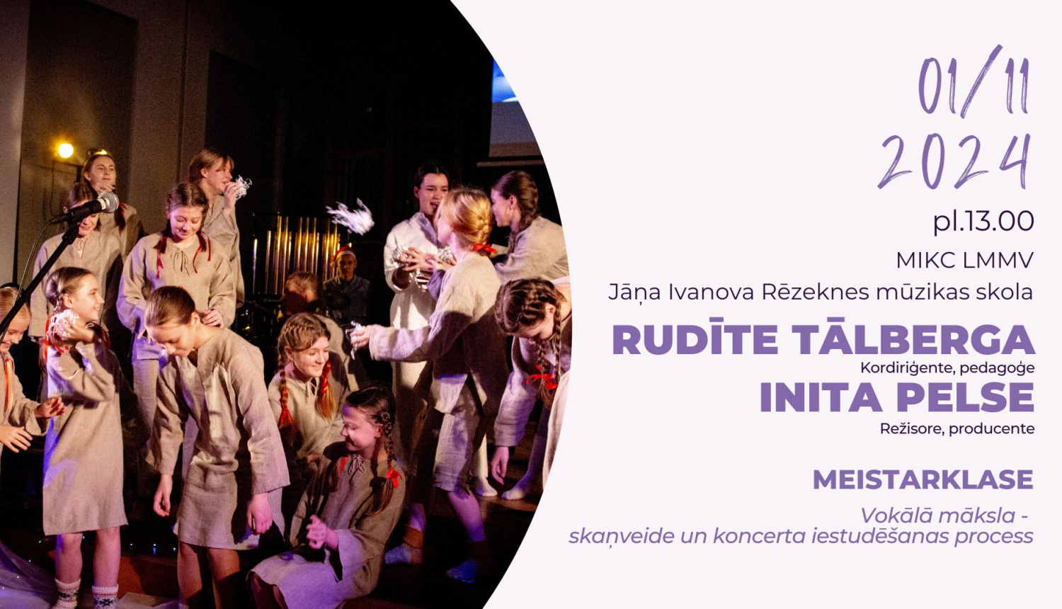 R.Tālberga un I.Pelse meistarklase