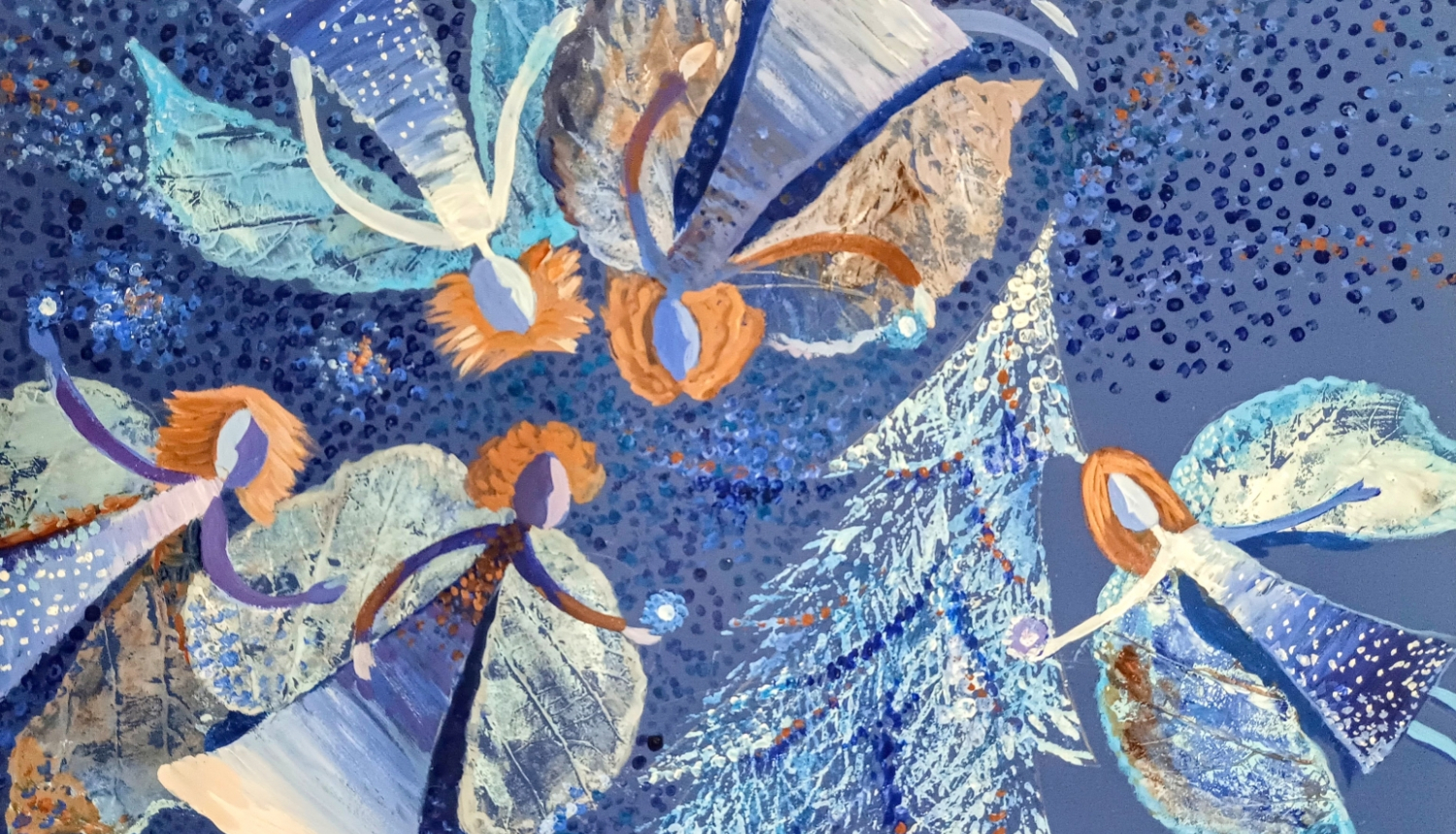 II Vizuālās mākslas konkurss “Ziemassvētku Eņģelītis” - MIKC LMMV izglītojamo kompozīcijas