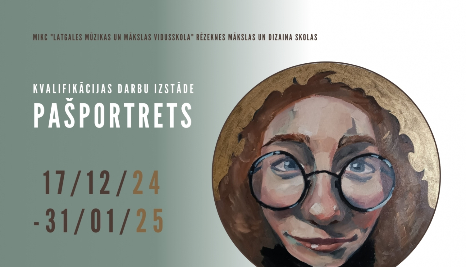 Izstāde Pašportrets Preiļos