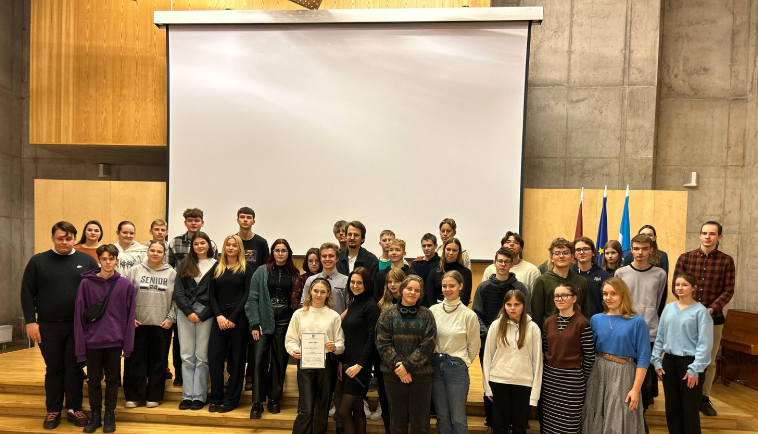 Dalība "Erudīts - 2025" pirmajā sezonas spēlē 21.11.2024.