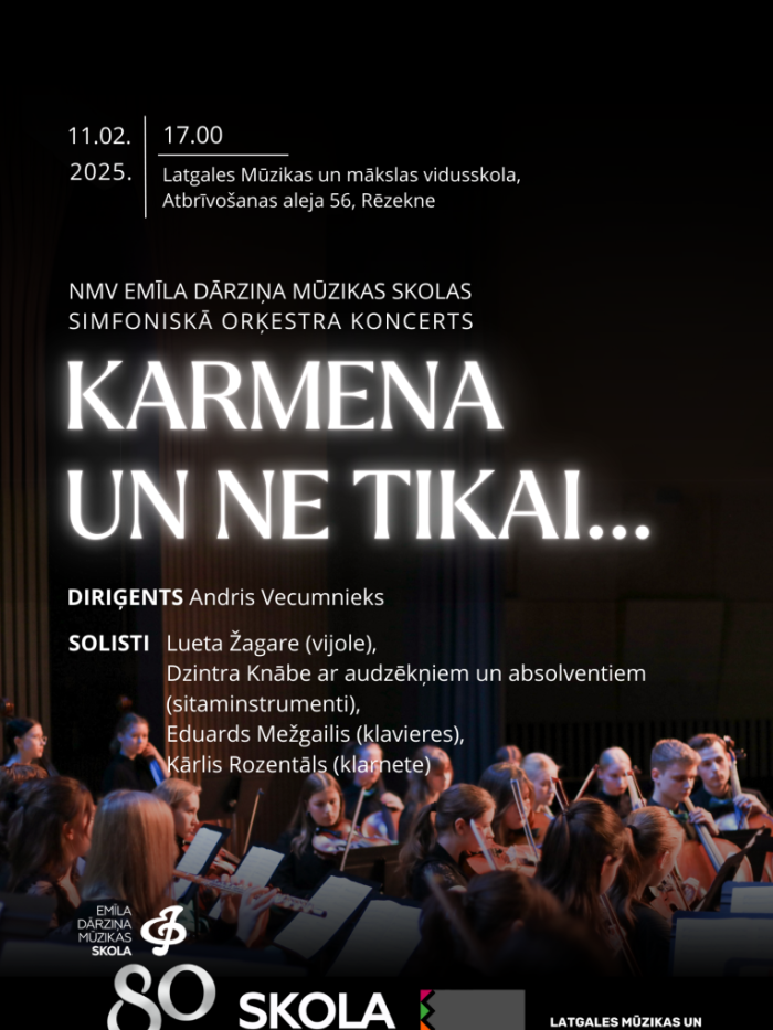MIKC NMV EDMS Simfoniskā orķestra koncerts 11.02.2025.