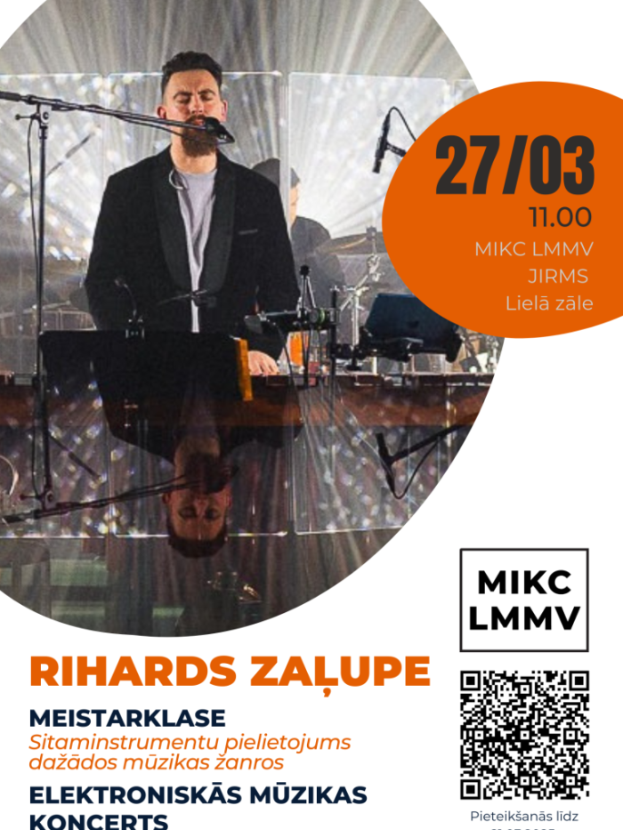 Rihards Zaļupe meistarklase