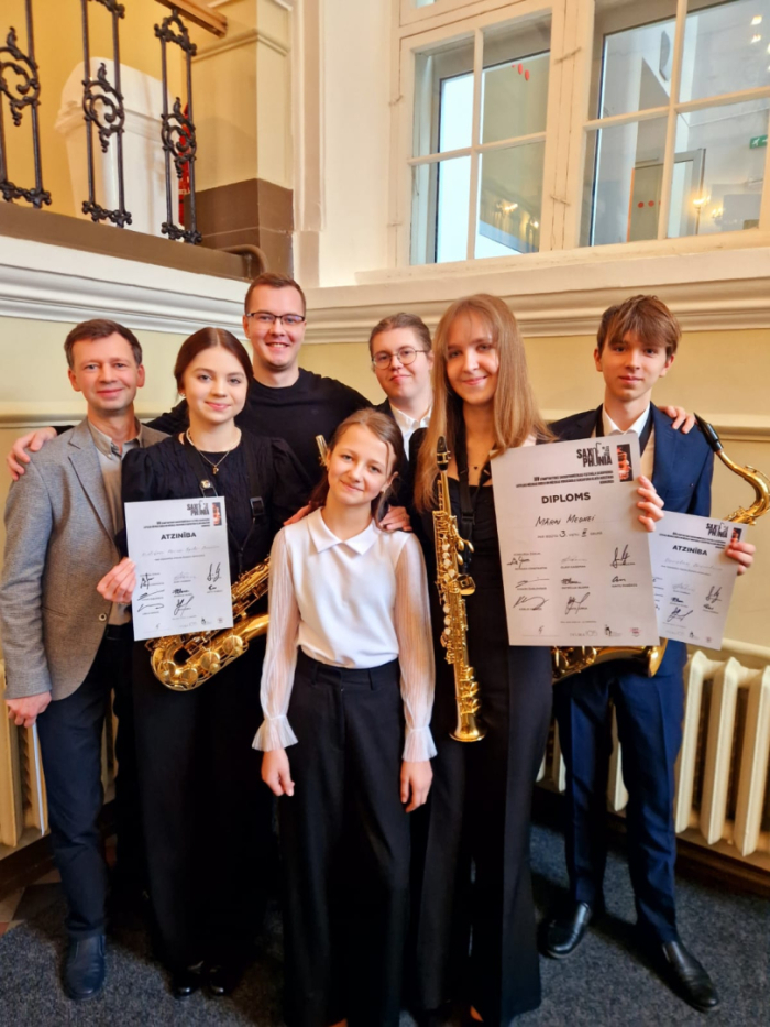 Latvijas mūzikas skolu un mūzikas vidusskolu akadēmiskās saksofonspēles audzēkņu konkurss XIV Starptautiskā Saksofonmūzikas festivāla SAXOPHONIA ietvaros