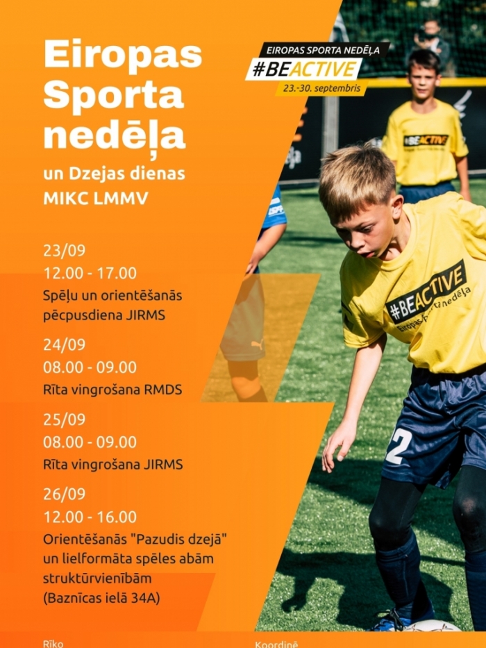 Eiropas sporta nedēļa LMMV