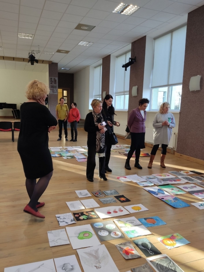 Pedagogi apmeklē "Ziemas skates" Varakļānu Mūzikas un mākslas skolā