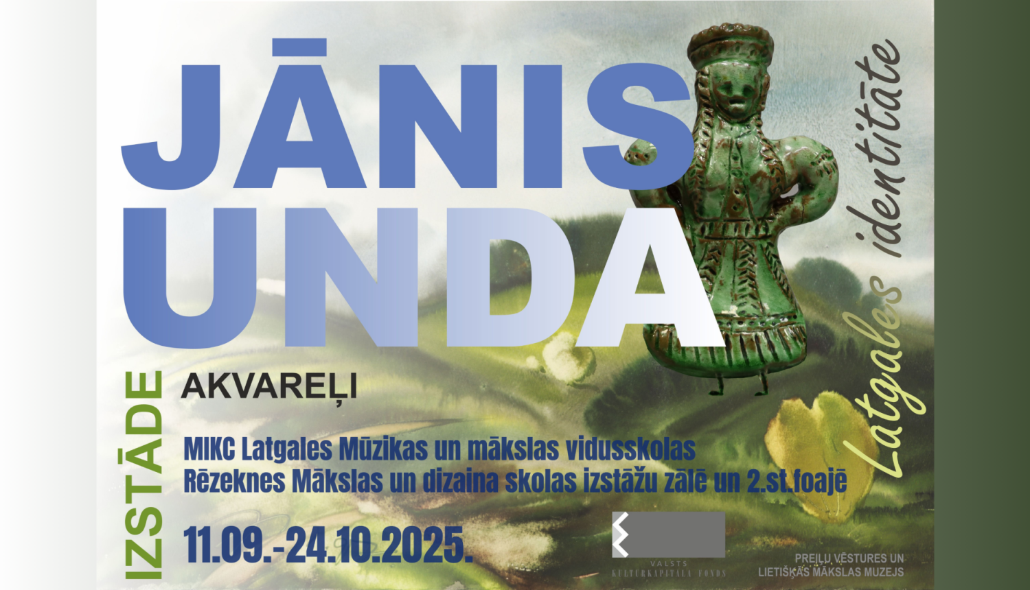 Izstāde "Jānis Unda. Latgales identitāte"