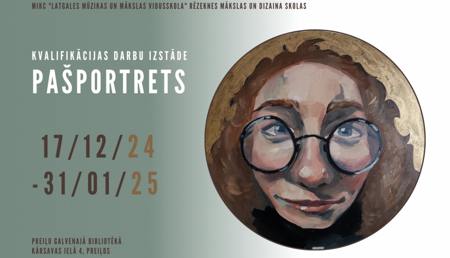 Izstāde Pašportrets Preiļos